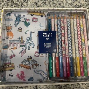Roller Rabbit x target Colored Pencil Tin - Multicolor